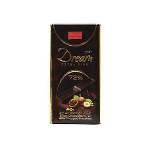 لوح شوكولاتة مرّ 72% 60 غرام لوح شوكولاتة مرّ 72% 60 غرام